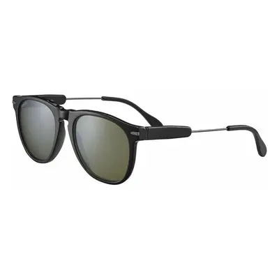 Serengeti Amboy Shiny Black/Shiny Dark Gunmetal/Mineral Polarized Életmód szemüveg