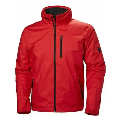 Helly Hansen Men's Crew Hooded Midlayer Sailing Kabát Red