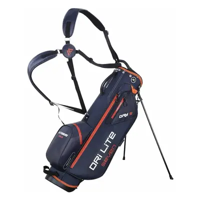 Big Max Dri Lite Seven G Stand Bag Steel Blue/Rust/White