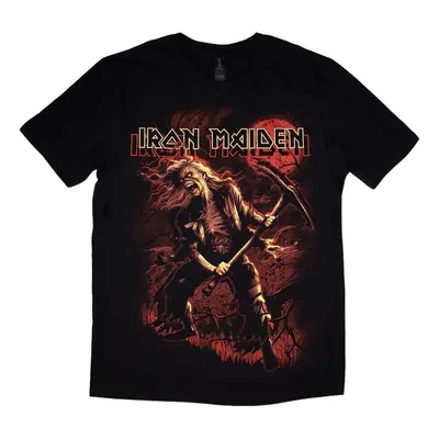 Iron Maiden Ing Benjamin Breeg Red Graphic Unisex Black