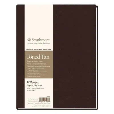 Strathmore Serie Toned Tan Hardbound Book Vázlattömb g