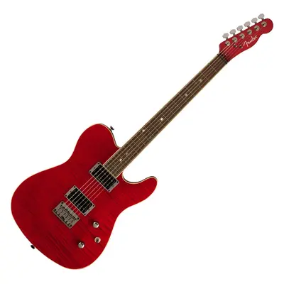 Fender Special Edition Custom Telecaster FMT HH IL Crimson Red Transparent Elektromos gitár