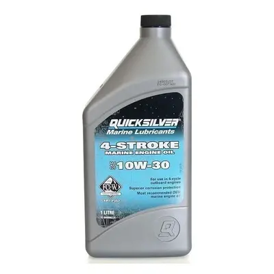 Quicksilver 4-Stroke Marine Engine Oil Outboard SAE 10W-30 L ütemű csónakmotor olaj