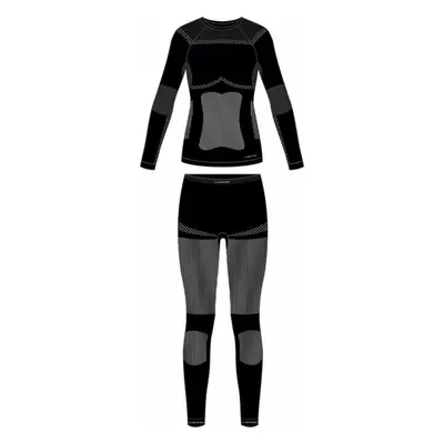 Viking Ilsa Lady Set Thermal Underwear Black/Grey Termikus fehérnemű