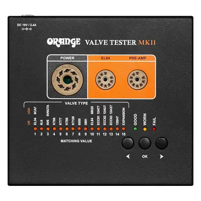 Orange Valve Tester MKII Elektroncső