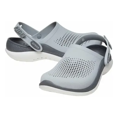 Crocs LiteRide Clog Szandálok Light Grey/Slate Grey