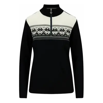 Dale of Norway Liberg Womens Sweater Black/Offwhite/Schiefer Pulóver