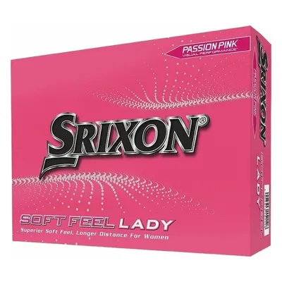 Srixon Soft Feel Lady Golf Balls Passion Pink Golflabda