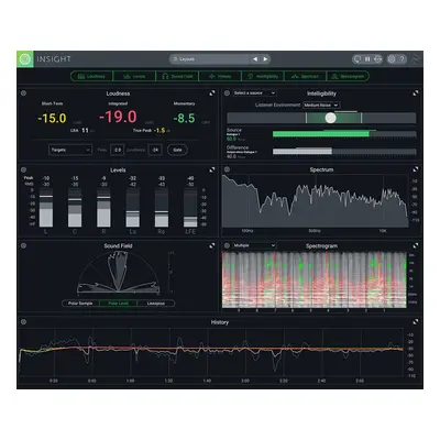 iZotope Insight Upgrade from Insight (Digitális termék)