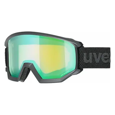 UVEX Athletic FM Black Mat/Mirror Green Síszemüvegek