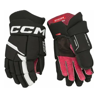 CCM Next Black/White Hoki kesztyű