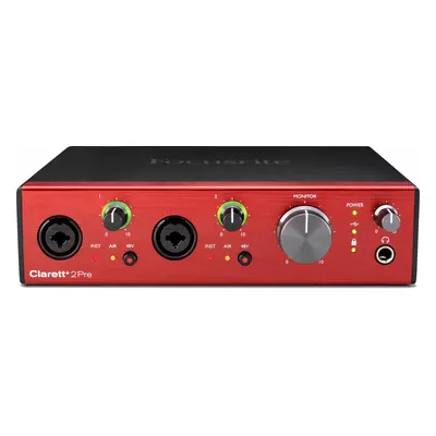 Focusrite Clarett+ 2Pre USB Audio interfész