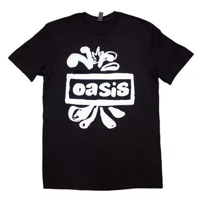 Oasis Ing Logo Splat Unisex Black