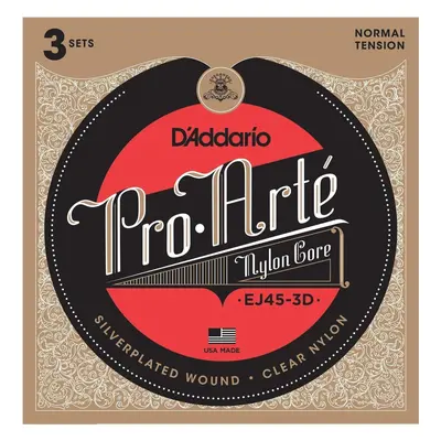 D'Addario EJ45-3D Klasszikus nylon húrok