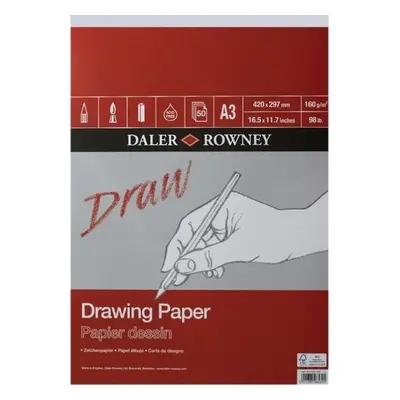 Daler Rowney Drawing Paper Vázlattömb g