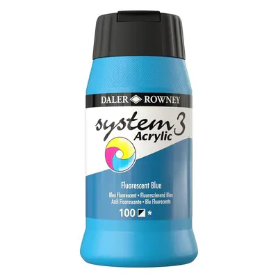 Daler Rowney System3 Akril festék Fluorescent Blue ml db