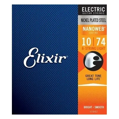 Elixir Nanoweb Light String Elektromos gitárhúrok