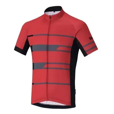 Shimano Team Short Sleeve Jersey Dzsörzi Red