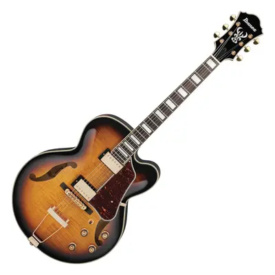 Ibanez AF95FM-AYS Antique Yellow Burst Félakusztikus - jazz-gitár