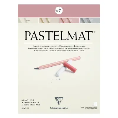 Clairefontaine Pastelmat Glued Pad N7 Vázlattömb g