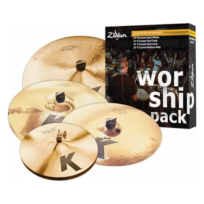 Zildjian KC0801W K Custom Worship 14/16/18/20 Cintányérszett