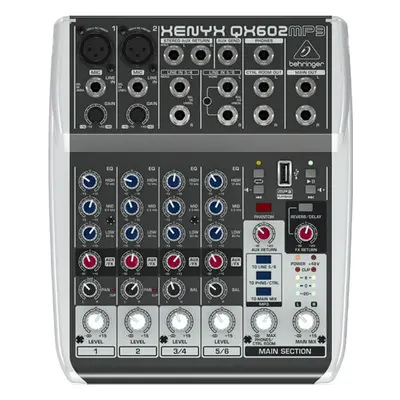 Behringer Xenyx QX602MP3 Keverő