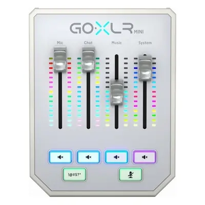 TC Helicon GoXLR Mini White White Podcast keverő