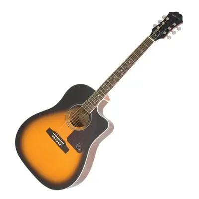 Epiphone AJ220SCE Vintage Sunburst Elektroakusztikus gitár