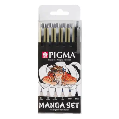 Sakura Pigma Micron Manga Műszaki tollak Black db