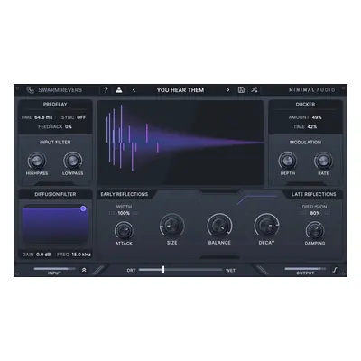 Minimal Audio Swarm Reverb (Digitális termék)