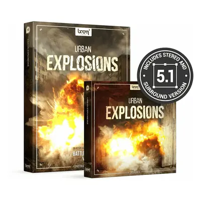 BOOM Library Urban Explosions Bundle (Digitális termék)