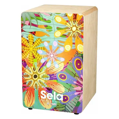 Sela SE Art Series Flower Power Fa Cajon