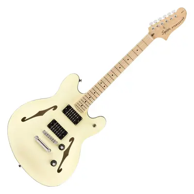 Fender Squier Affinity Series Starcaster MN Olympic White Félakusztikus - jazz-gitár