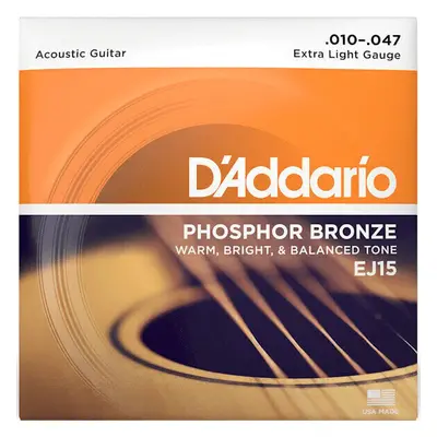 D'Addario EJ15-3D Akusztikus gitárhúrok