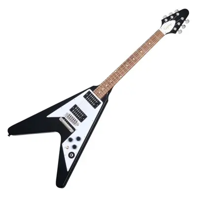 Epiphone Kirk Hammett Flying V Ebony Elektromos gitár