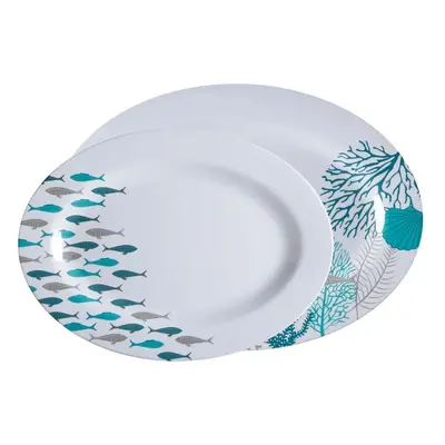 Marine Business Coastal Serving Platters Tányér