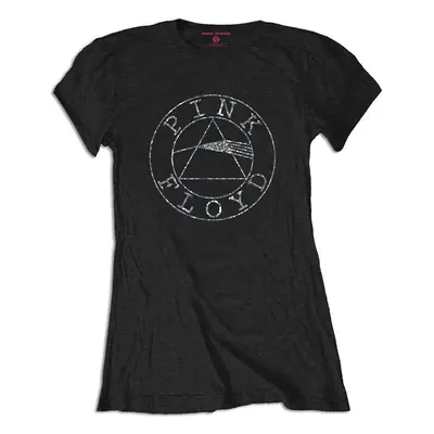 Pink Floyd Ing Circle Logo Womens Black