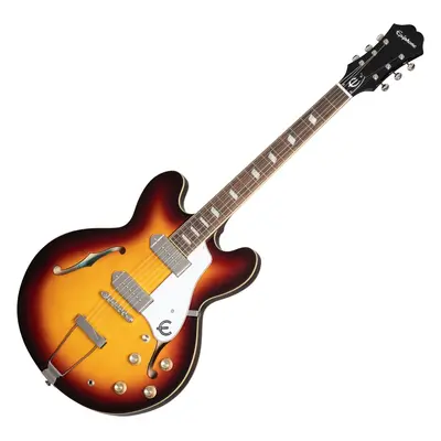 Epiphone Casino Vintage Sunburst Félakusztikus - jazz-gitár