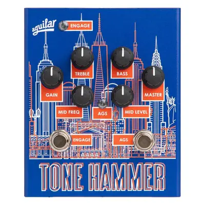 Aguilar Tone Hammer New York Skyline Basszusgitár effektpedál