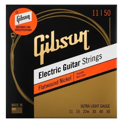 Gibson Flatwound Elektromos gitárhúrok