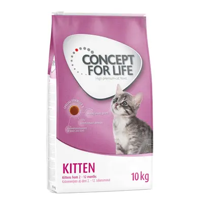 10kg Concept for Life Kitten száraz macskaeledel