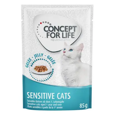 48x85g Concept for Life Sensitive Cats nedves macskatáp aszpikban