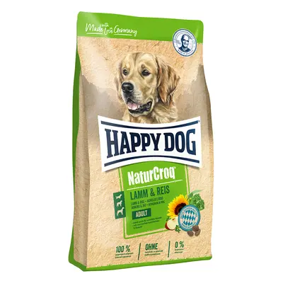 2x15 kg Happy Dog NaturCroq bárány & rizs száraz kutyatáp