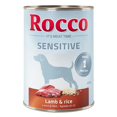 6x400g Rocco Sensitive bárány & rizs nedves kutyatáp