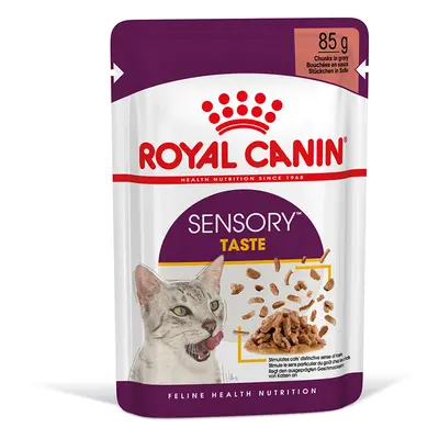 24x85g Royal Canin Sensory Taste szószban nedves macskatáp