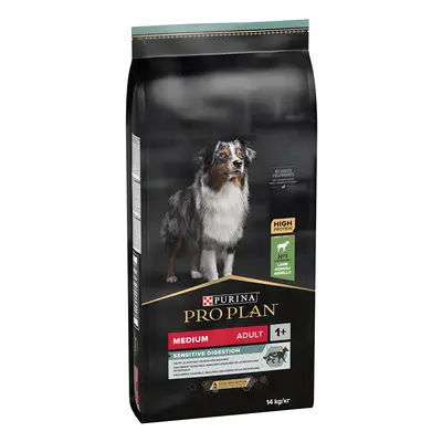 2x14kg PURINA PRO PLAN Medium Adult Sensitive Digestion bárány & rizs száraz kutyatáp