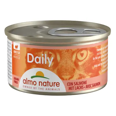 6x85g Almo Nature Daily Menu - Lazac mousse