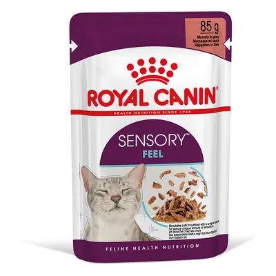 12x85g Royal Canin Sensory Feel szószban nedves macskatáp