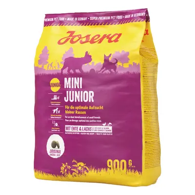 900g Josera Mini Junior szárzatáp kis termetű kölyökkutyáknak