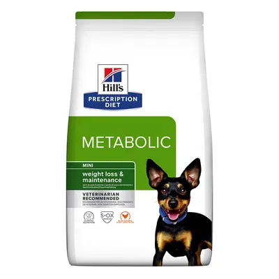 3kg Hill's Prescription Diet Canine Metabolic Mini száraz kutyatáp